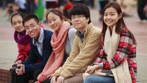 jovenes en China