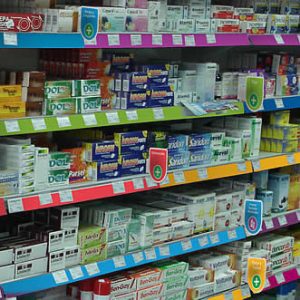 Medicamentos góndola