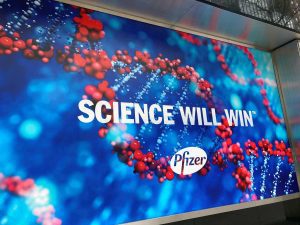 pfizer en la calle