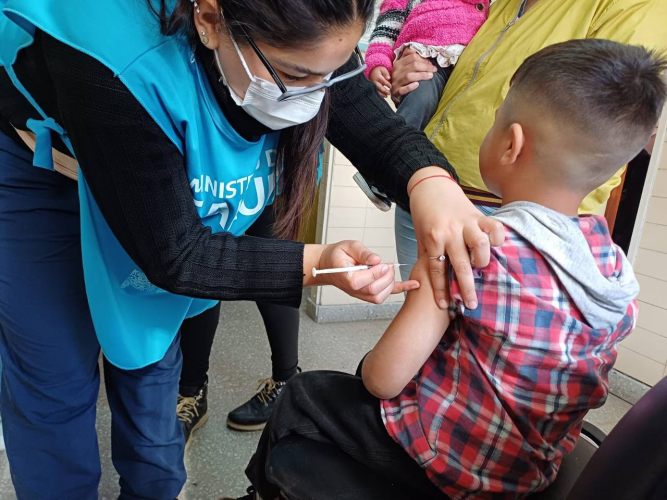 Campaña Vacunación Sarampión