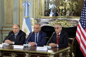 Declaración conjunta de Argentina y EEUU