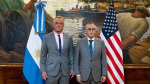 Lugones y Robert Kennedy