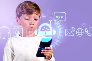 niños tecnologia ia