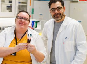 Annikka Polster y nicola pietro