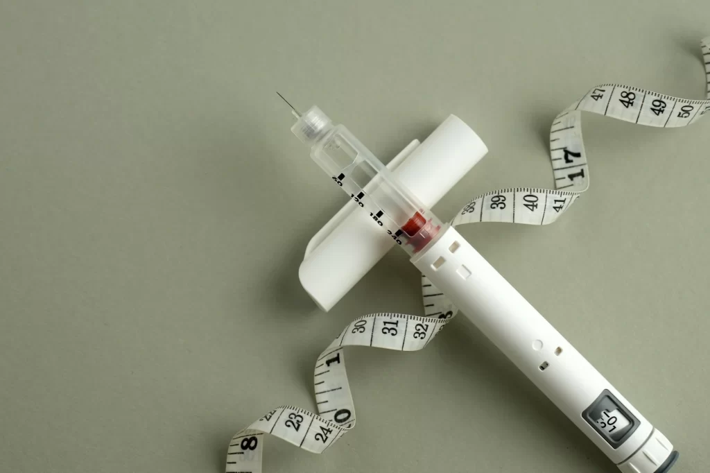 glp-1 medicamento ilustracion