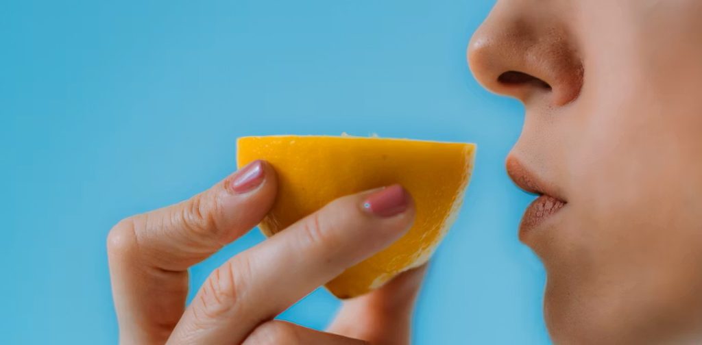 olfato limon