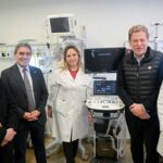 Banco Ciudad dona un ecógrafo doppler al Hospital Ferrer y refuerza su unión con la salud respiratoria pública