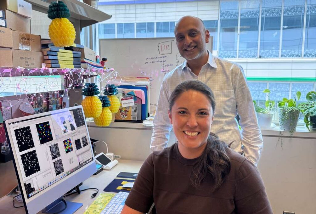 Rajan Jain y Ashley Karnay de la universidad de pennsylvania