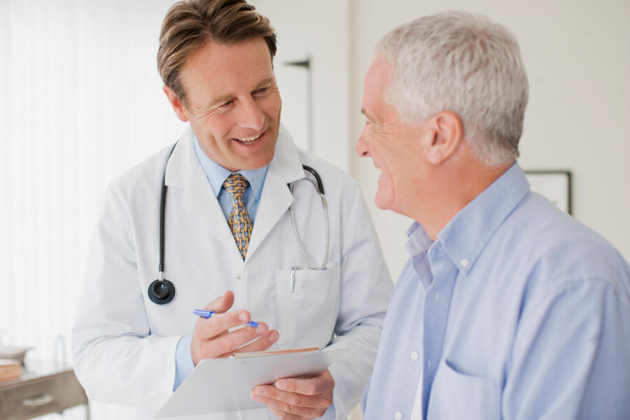 doctor talking to patient 2