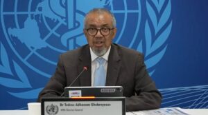 Tedros Adhanom Ghebreyesus oms conferencia