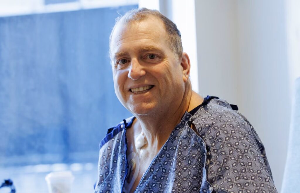Tim Andrews en el Massachusetts General Hospital