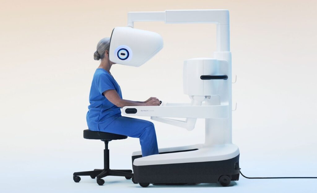 da-vinci-5-console-hero cirugia intuitive surgical