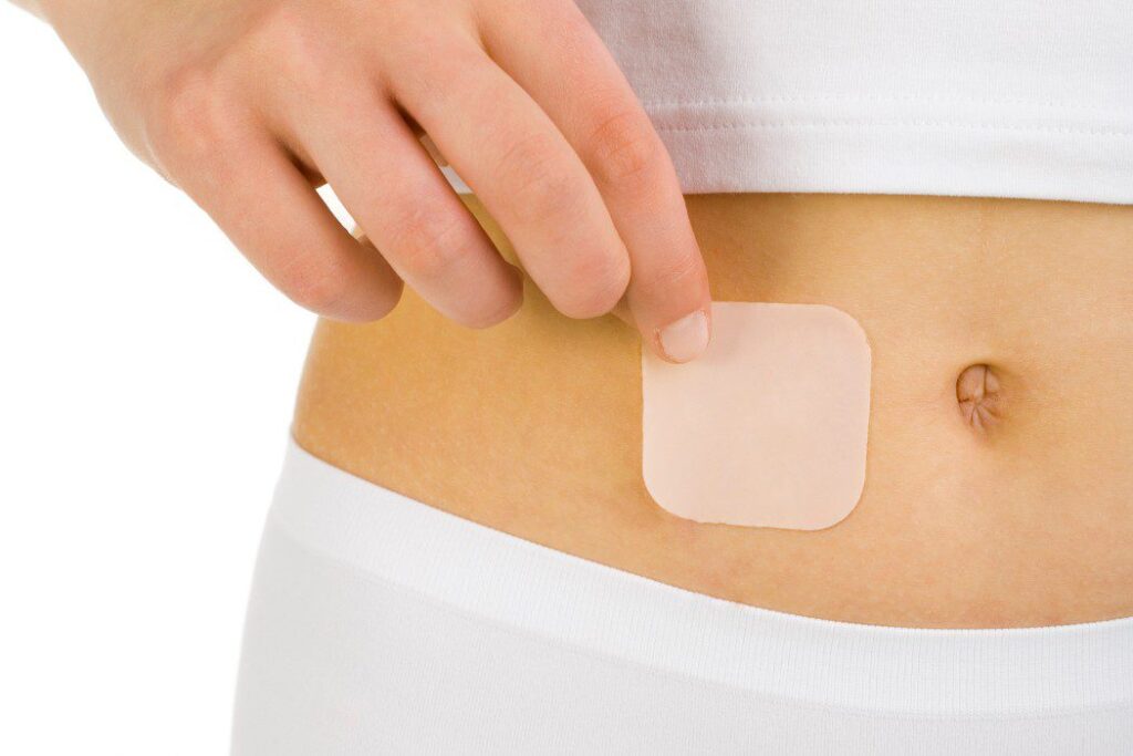 estrogenos parches menopausia